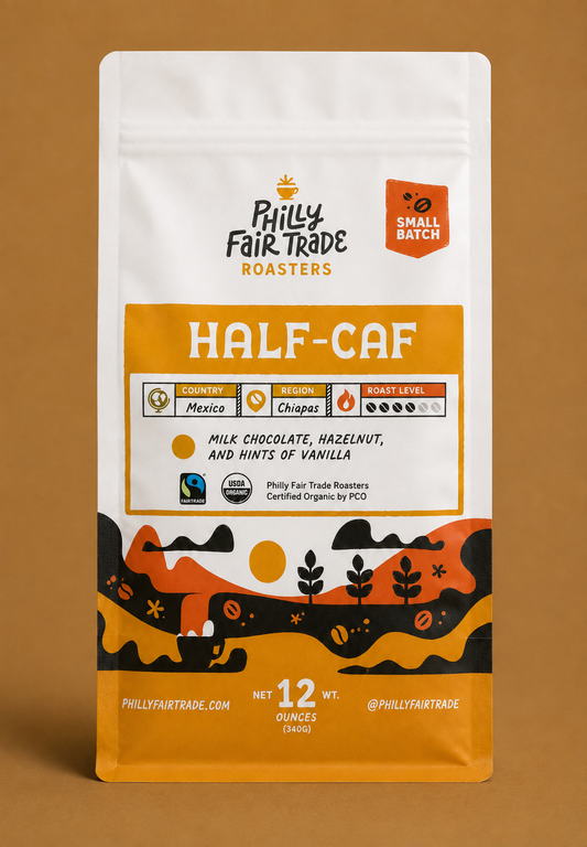Mexico Half-Caf Coffee (Organic, Fairtrade)