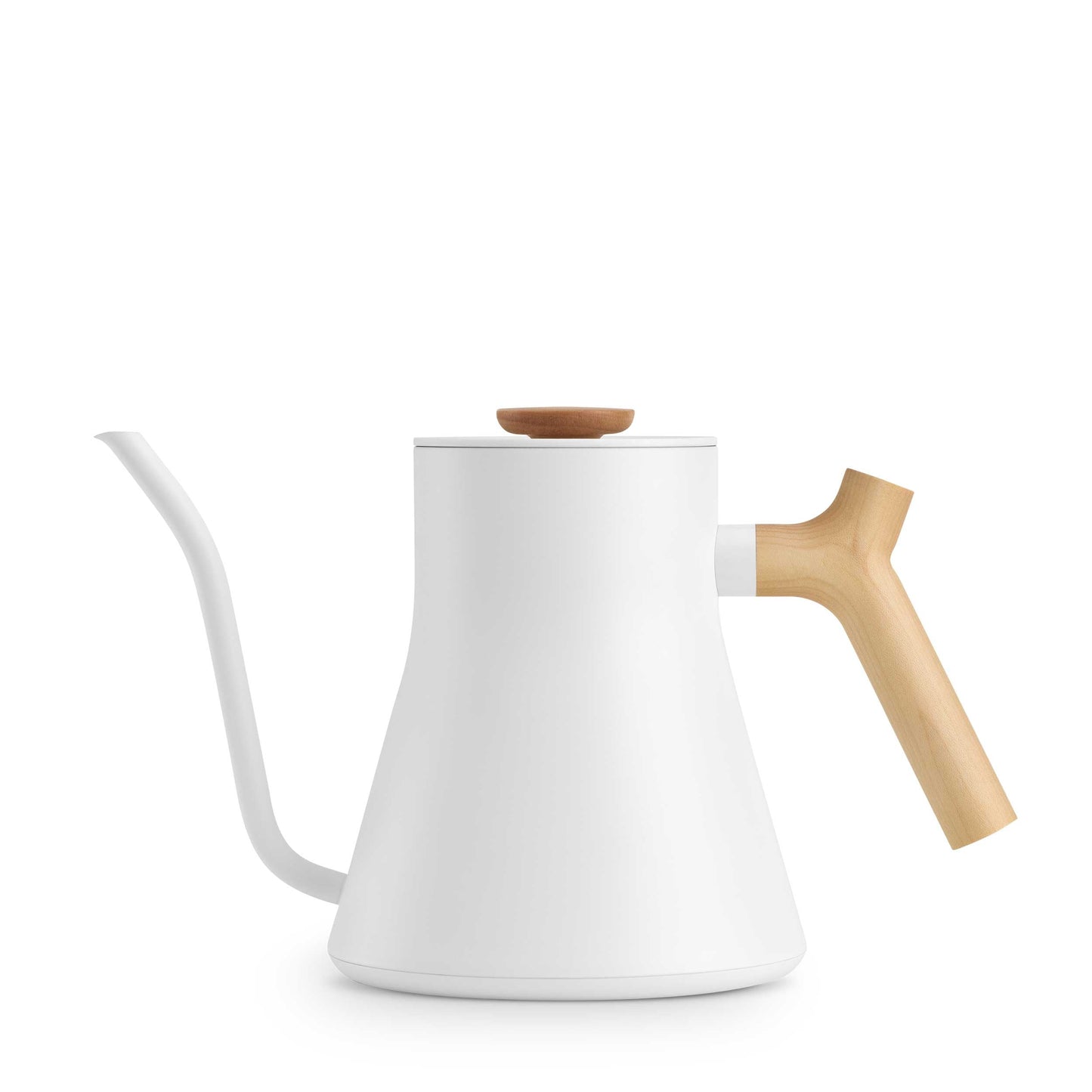 Fellow Stagg EKG Pro Electric Kettle - Matte White w/ Maple