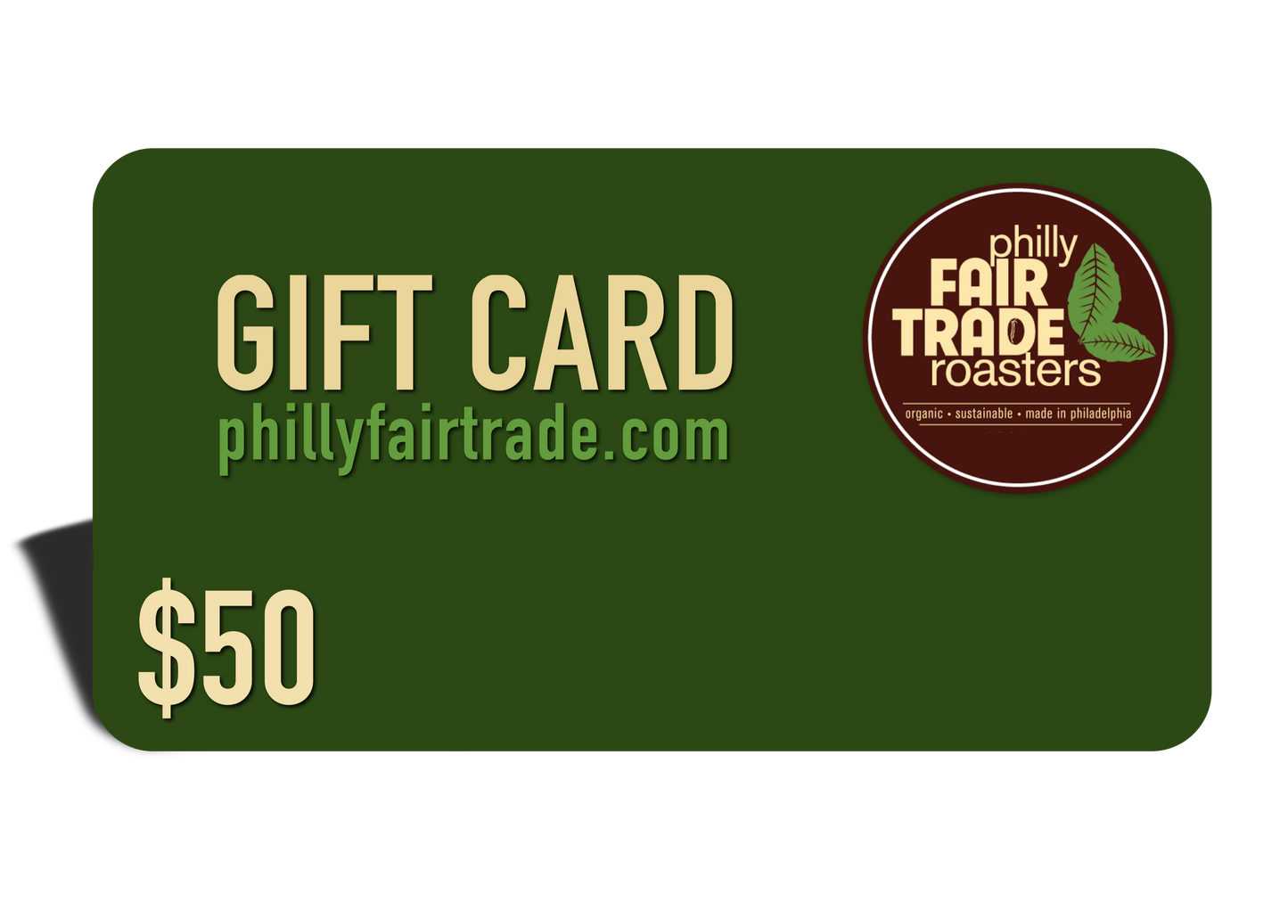 Philly Fair Trade Roasters Gift Card (E-Gift Card)