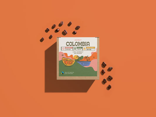 Instant coffee, Colombia, Philly Fairtrade Roasters