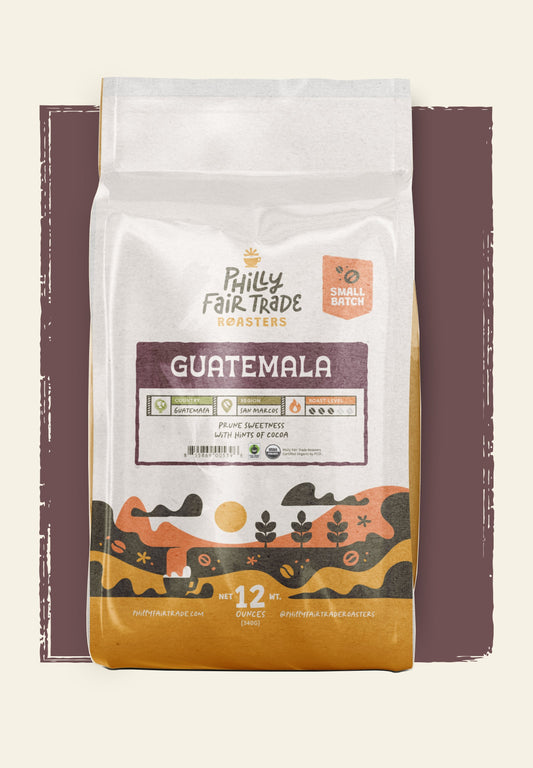 Guatemala coffee, Philly Fairtrade Roasters