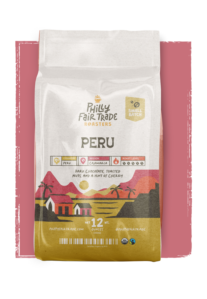 Peru Coffee Beans, Philly Fairtrade Roasters