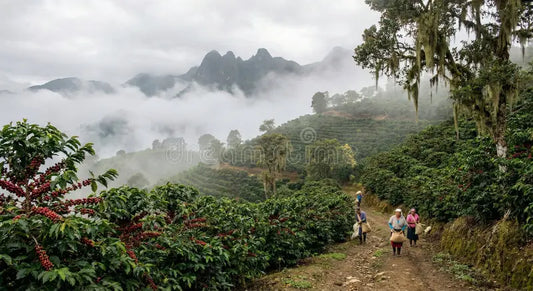 Coffee farmers in Peru