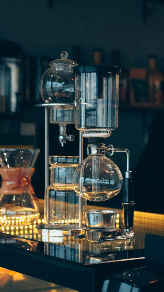Siphon coffee maker