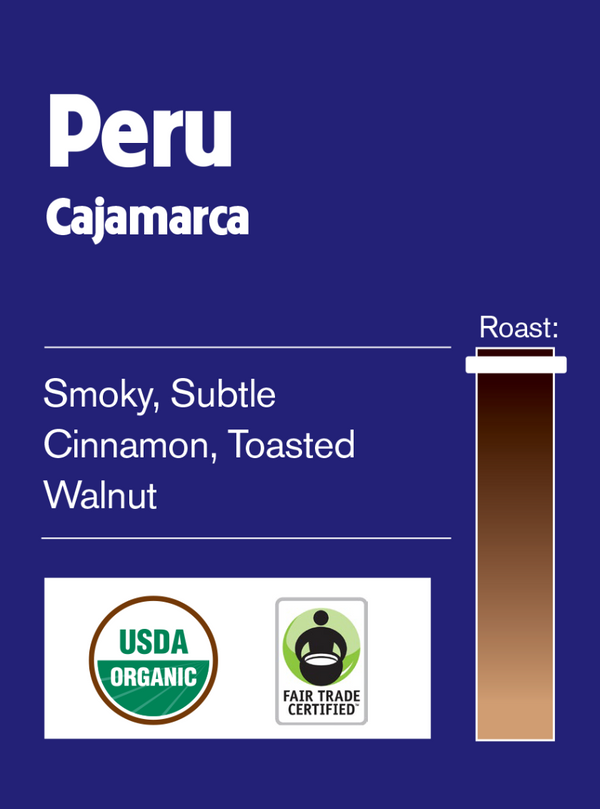 Peru - 12 Single Serve Coffee Pods