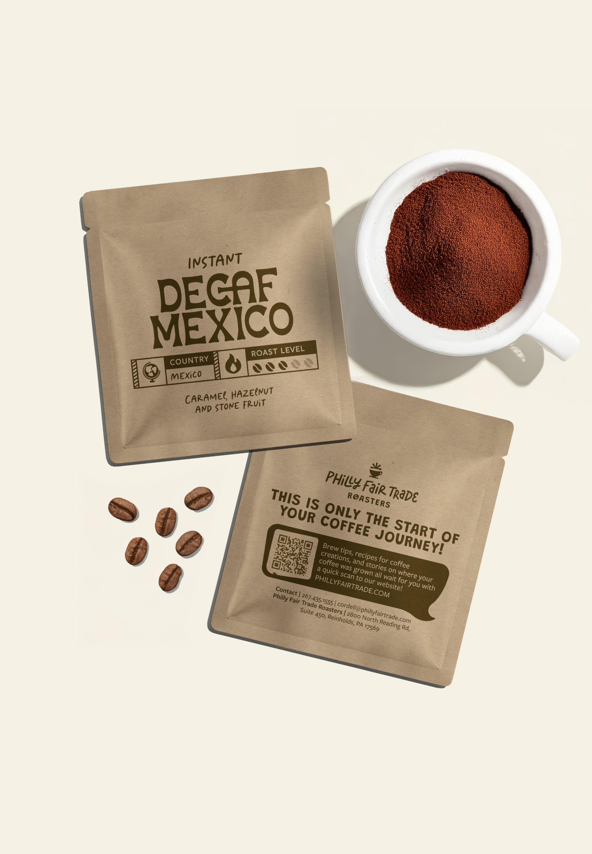 Instant Coffee - Decaf Mexico – Philly Fair Trade Roasters