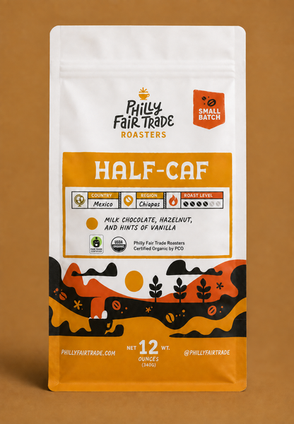 Mexico Half-Caf Coffee (Organic, Fairtrade)