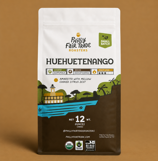 Guatemala Huehuetenango Coffee (Organic, Fairtrade, Bird Friendly)