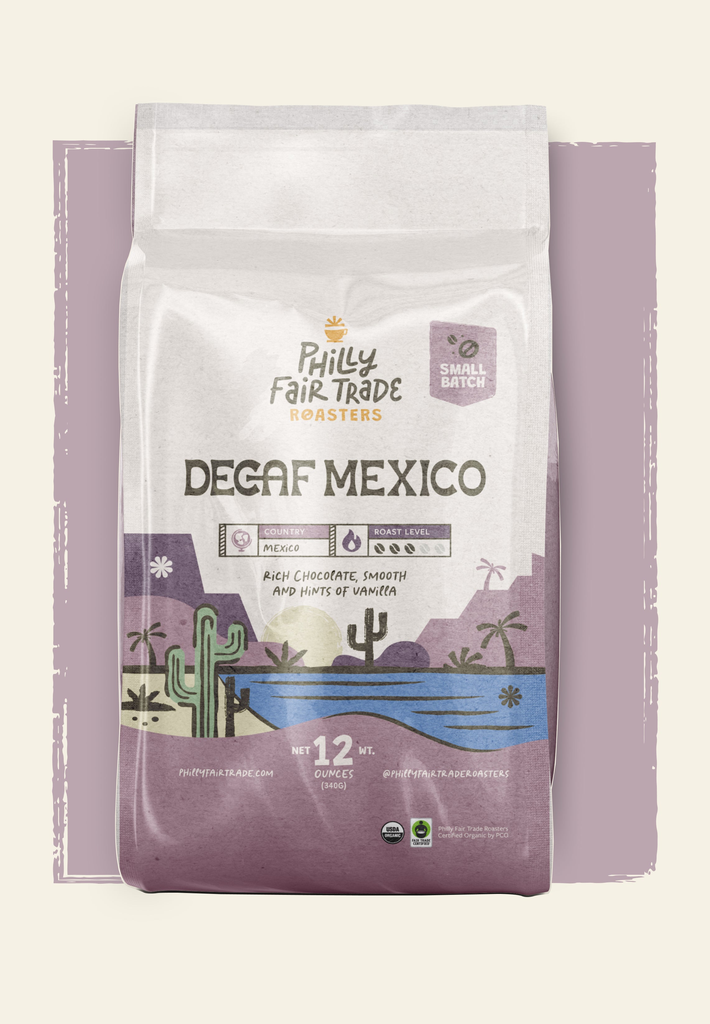 Decaf Mexico Coffee (Organic, Fairtrade) – Philly Fair Trade Roasters