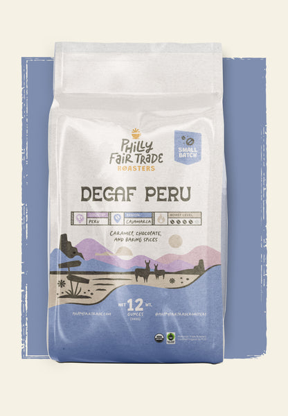 Decaf Peru Coffee (Organic, Fairtrade, Swiss Water Process)