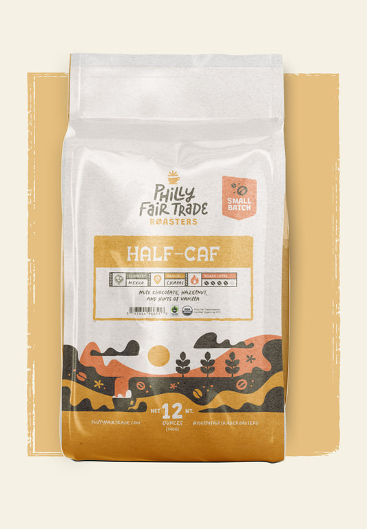 Mexico Half-Caf Coffee (Organic, Fairtrade)