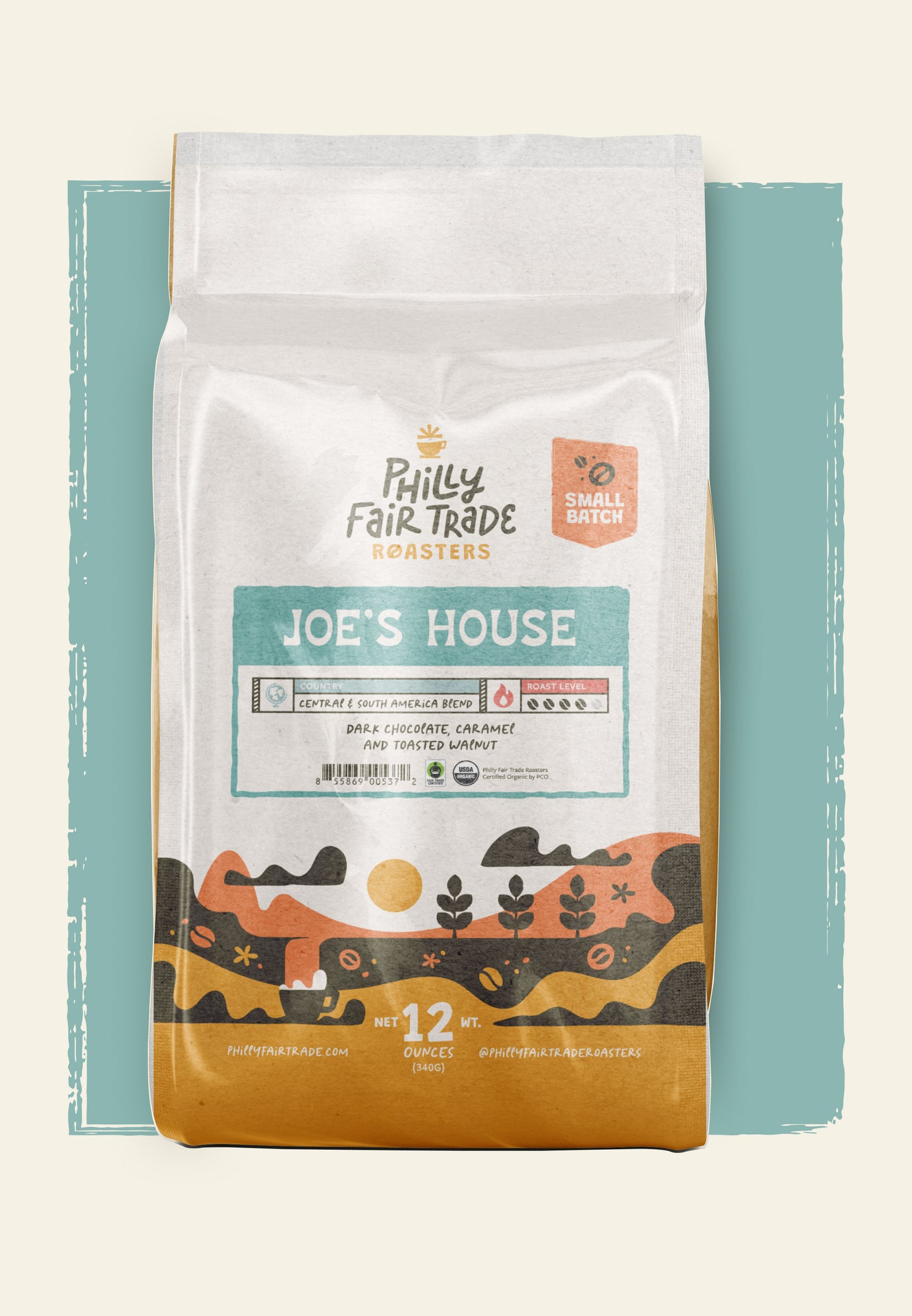 Joe's House Blend Coffee (Organic, Fairtrade)