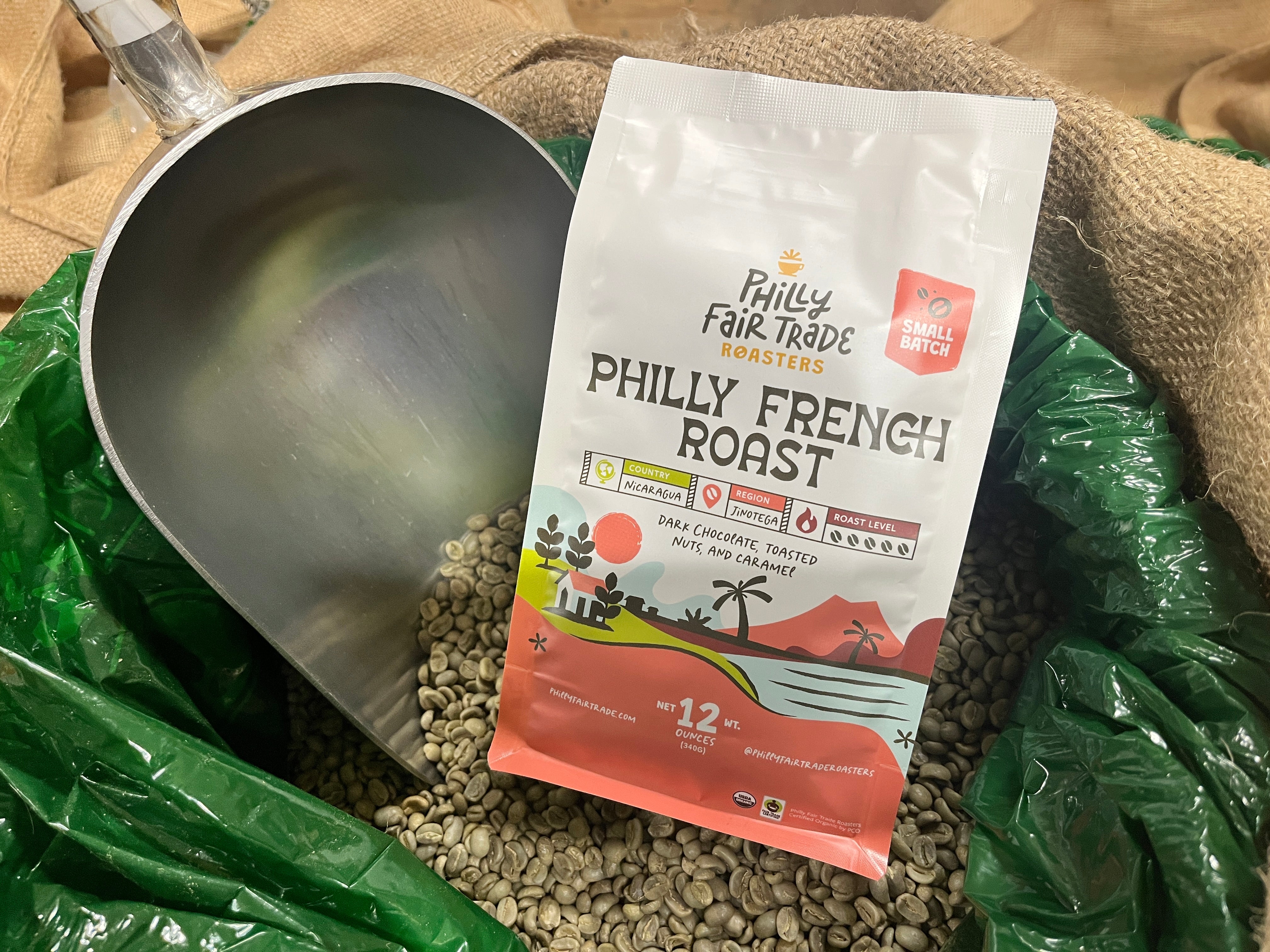 Philly French Roast Coffee (Organic, Fairtrade) – Philly Fair