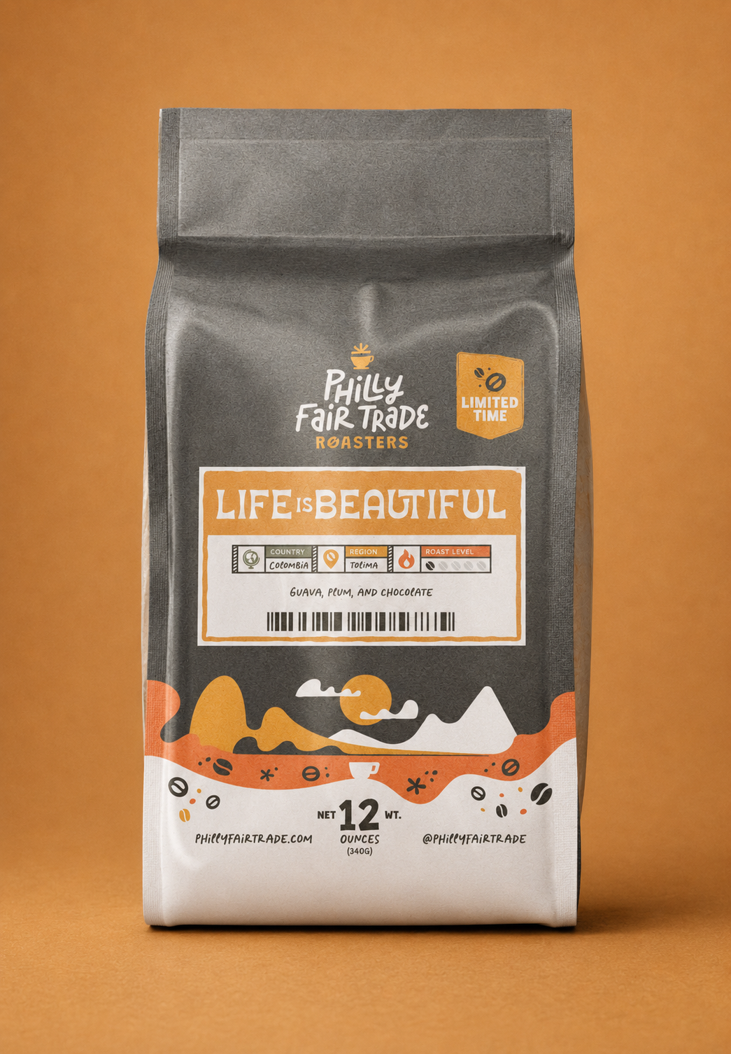Life is Beautiful Blend Colombia El Vergel Estate Coffee