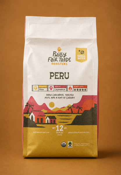 Peru Coffee (Organic, Fairtrade, Dark Roast)